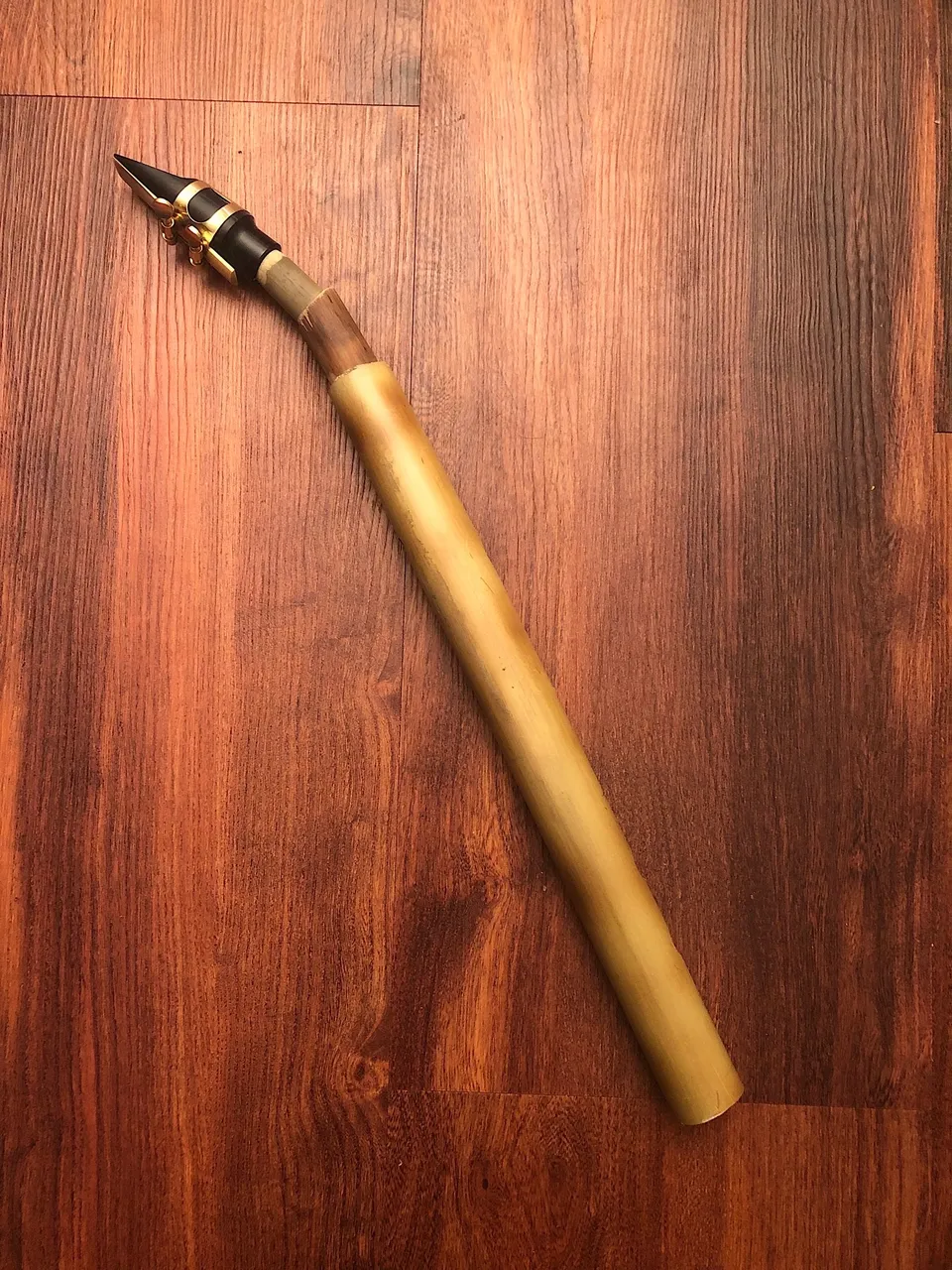 Homemade bamboo sax