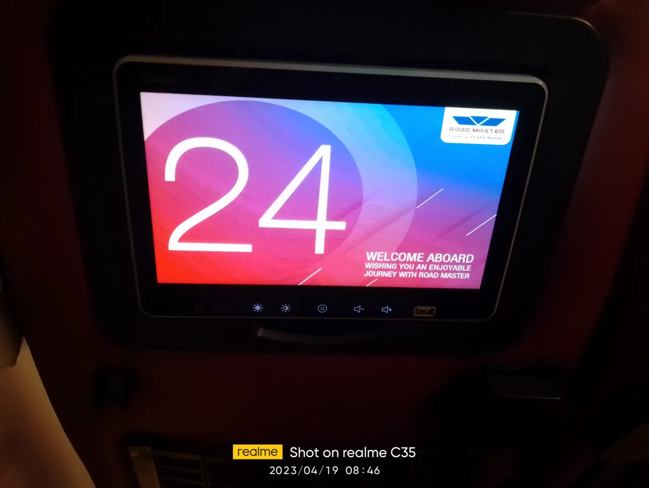 My Onboard Seat Number