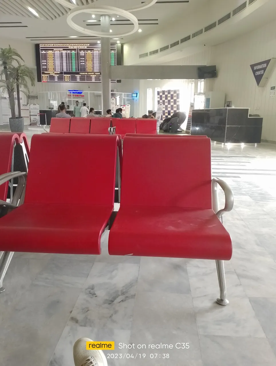 Seats available for Passengers