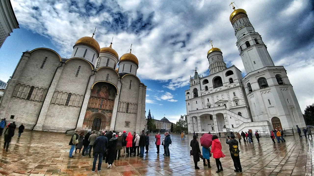 It’s raining in Moscow.