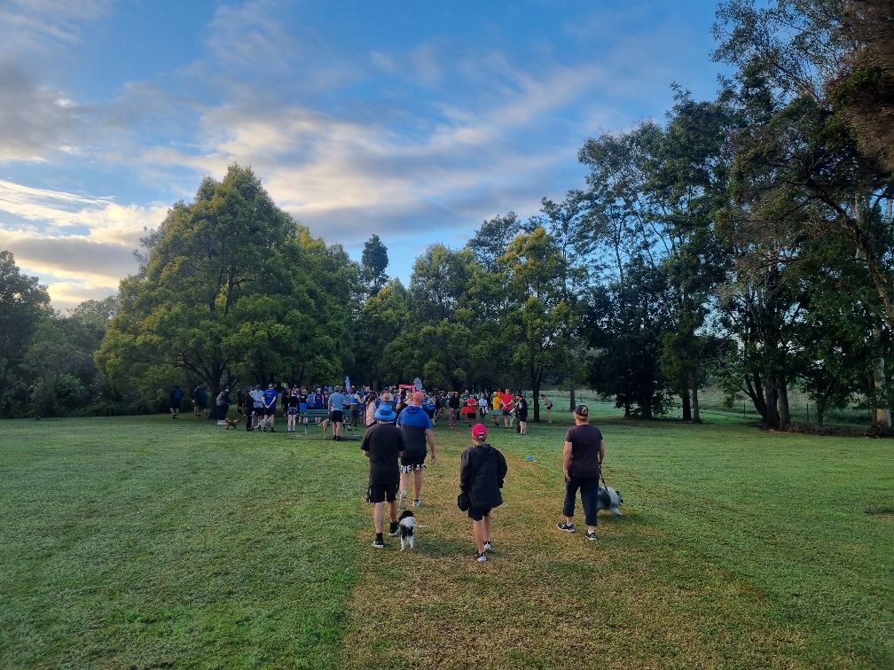 A crowd of 180 runners and walkers showed up for there second ever event.
