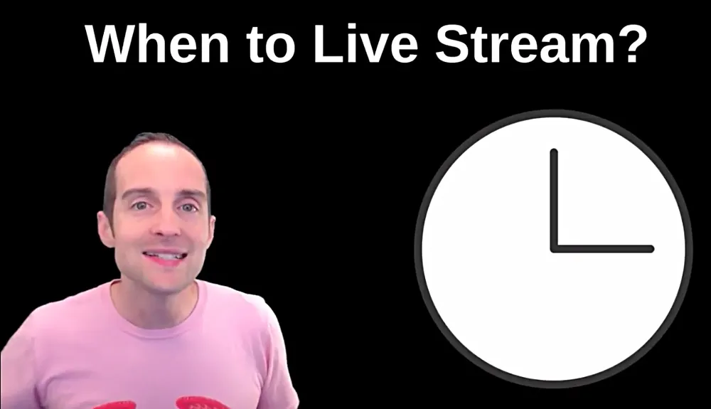 Best Time to Live Stream?