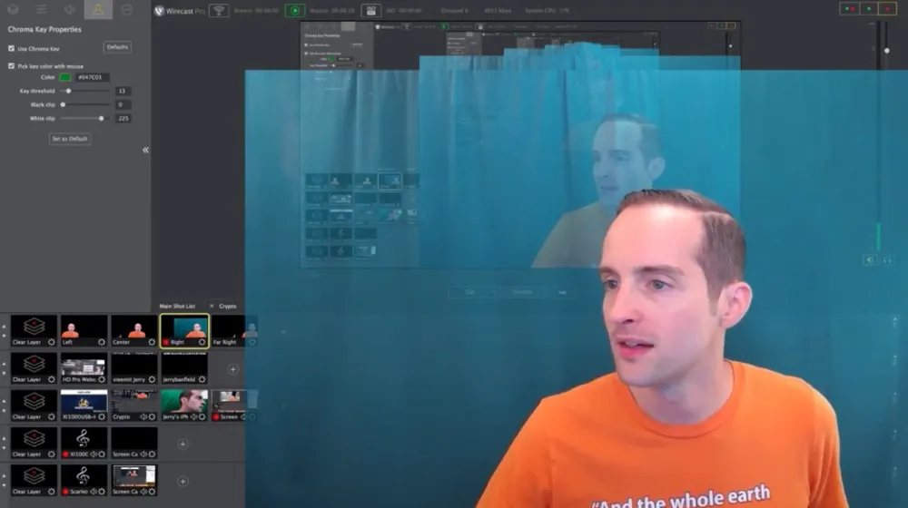 Setup a Chroma Key Perfectly in Wirecast + No More Rendering!