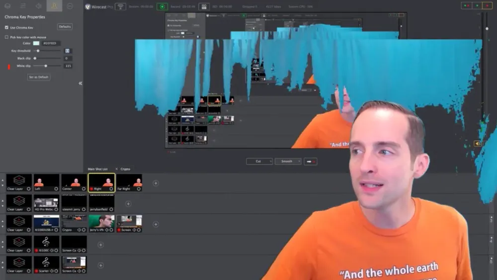 Setup a Chroma Key Perfectly in Wirecast + No More Rendering!