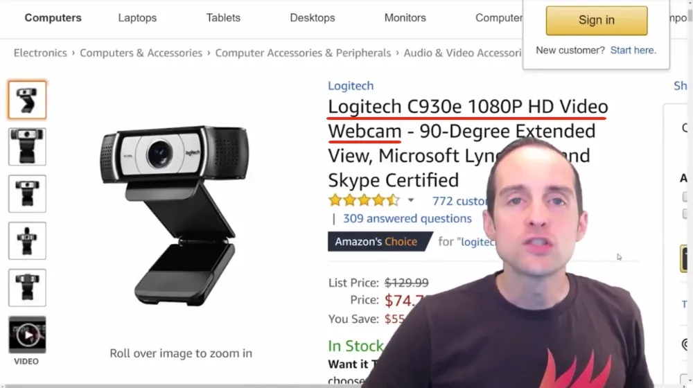 Produce Videos with Beautiful Lighting for $100 Including Webcam and Light Bulbs!