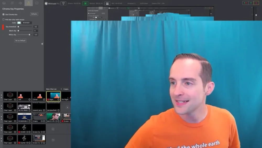 Setup a Chroma Key Perfectly in Wirecast + No More Rendering!