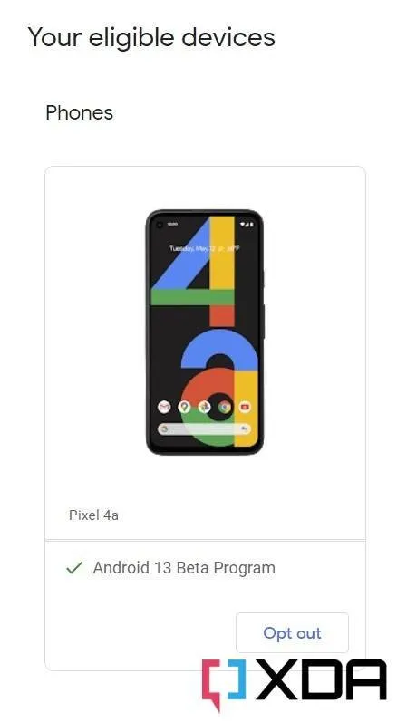 Android-beta-Pixel-opt-out