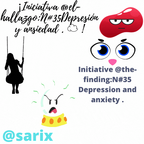 ¡Iniciativa @el-hallazgoN#35Depresión y ansiedad .🧠☁️ Initiative @the-findingN#35 Depression and anxiety .🧠☁️!.gif