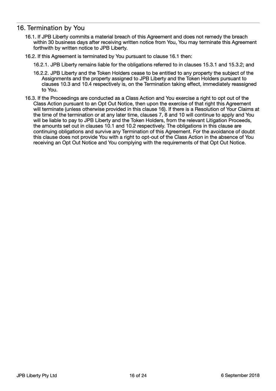 JPB Liberty Web 3.0 Litigation Funding Agreement Ver 1.12 16.jpeg