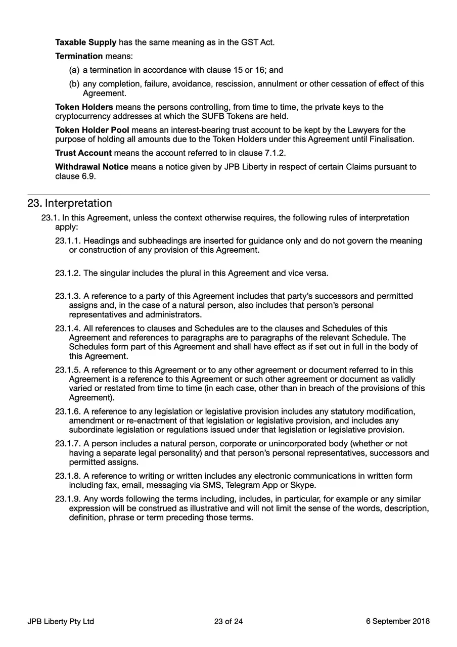 JPB Liberty Web 3.0 Litigation Funding Agreement Ver 1.12 23.jpeg