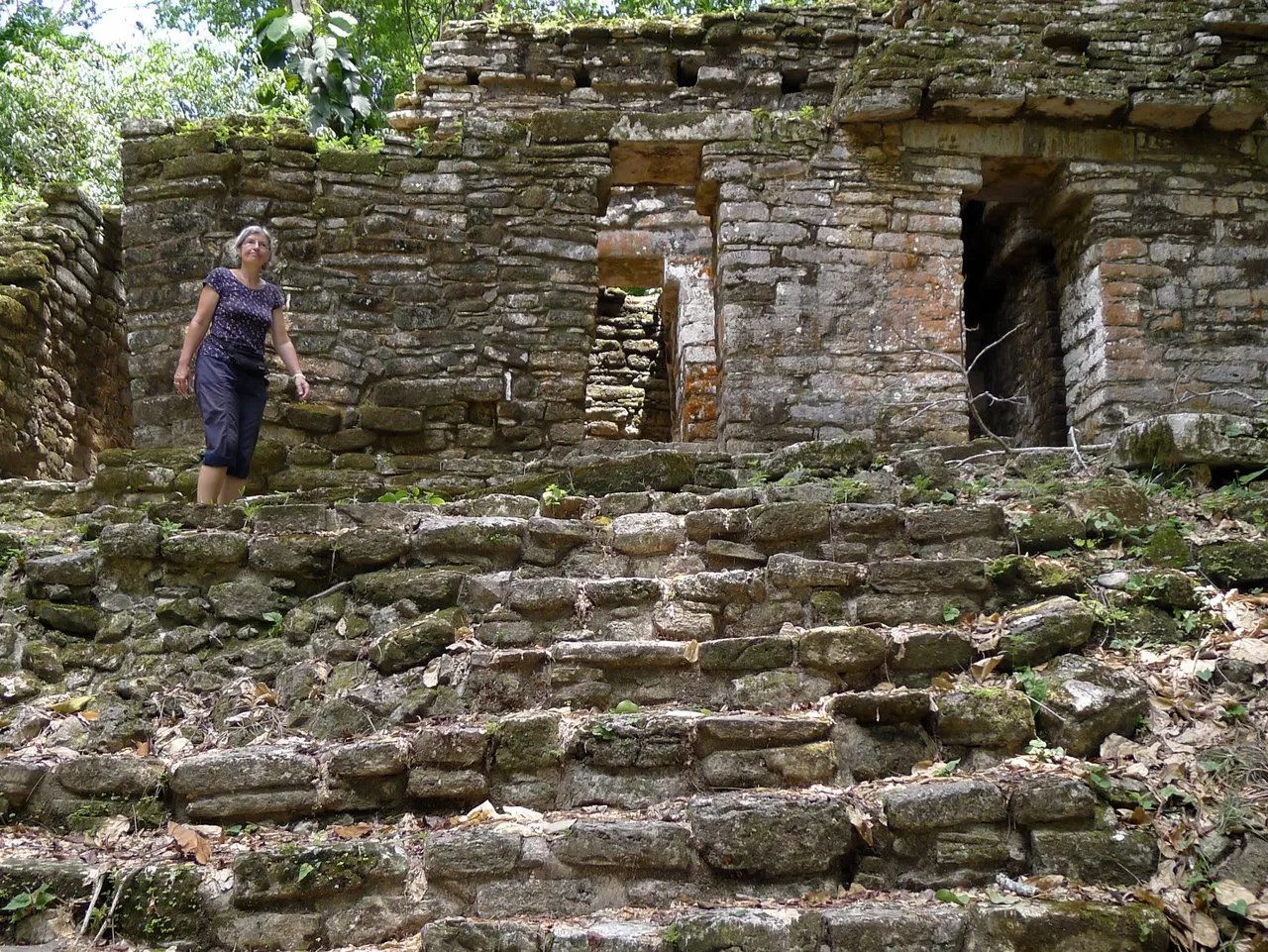 mexiko chiapas yaxchilan edificio 25 und 26