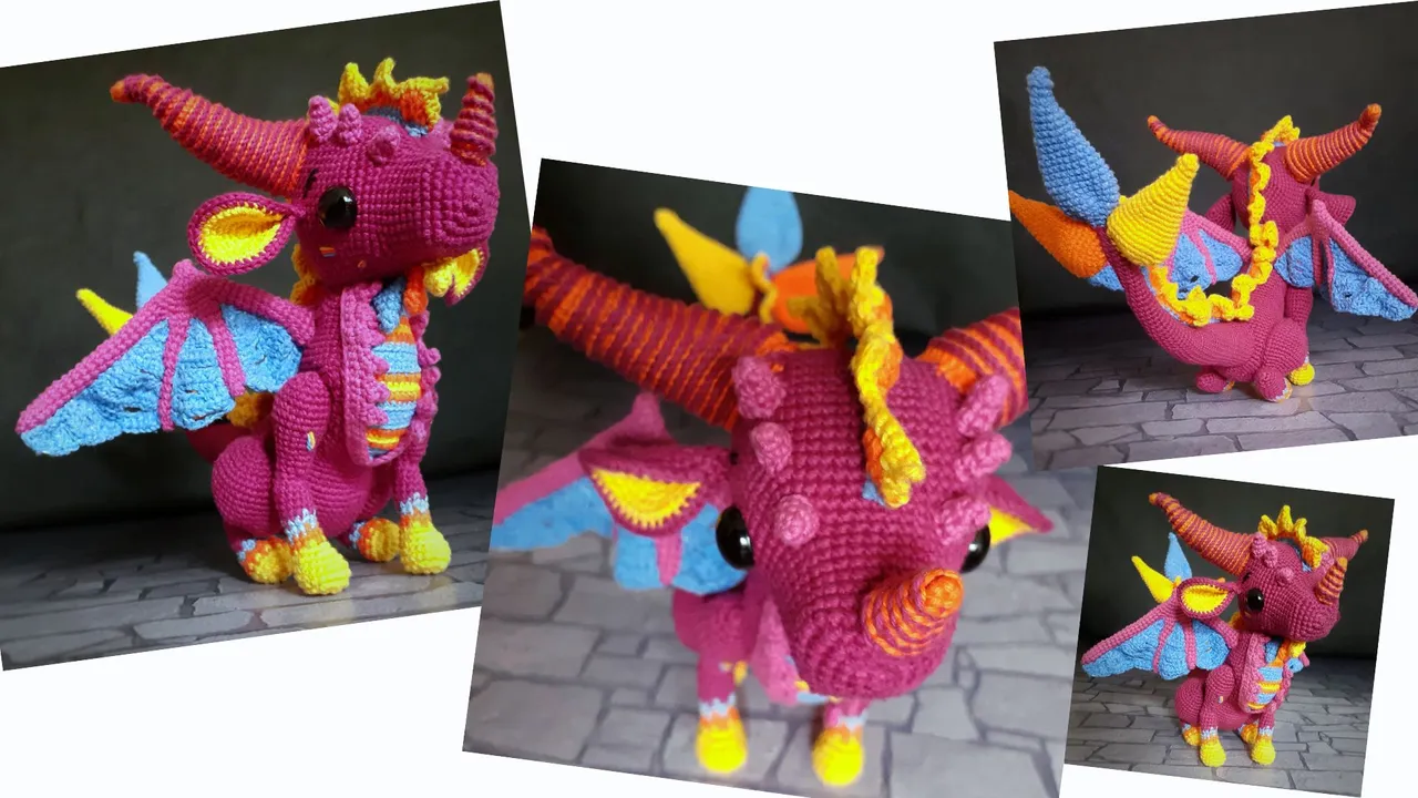 1.dragon de fuego a crochet_regalos peru_Khawamaru.jpg