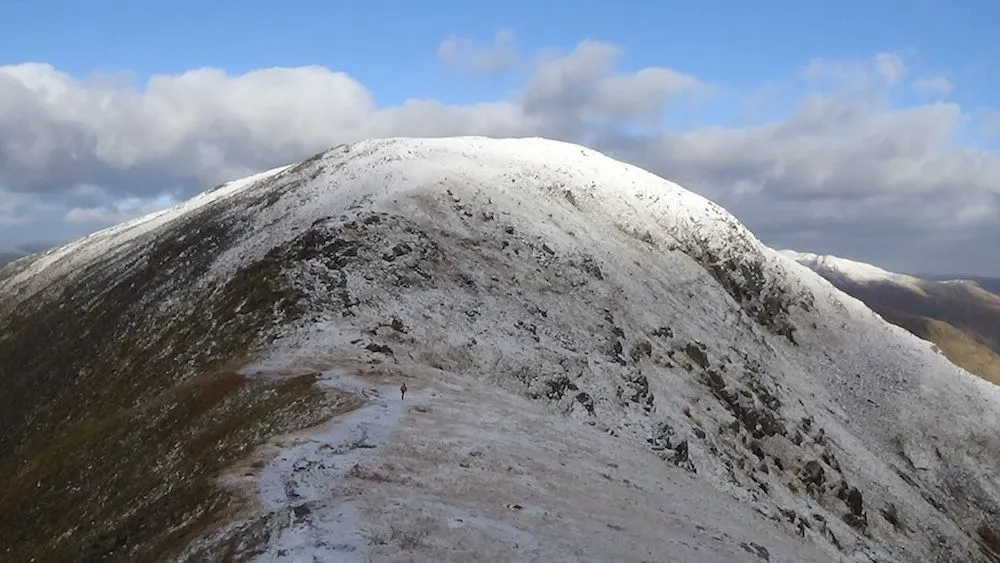 24 Looking up towards summit, with fast guy.jpg