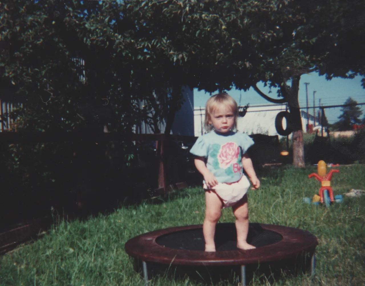 1991-06-06 - Crystal at space 164, Judy, with Katie, Joey, Sarah, 163 front yard pics, slide, other people, things-06.png