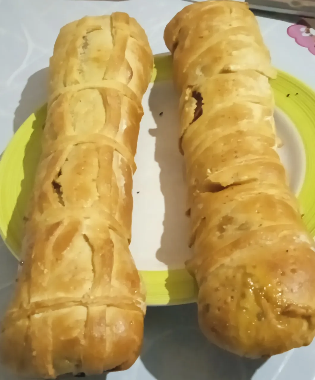 PREPARANDO PAN DE JAMÓN PARA LA CENA DE NAVIDAD./PREPARING HAM BREAD FOR CHRISTMAS DINNER.