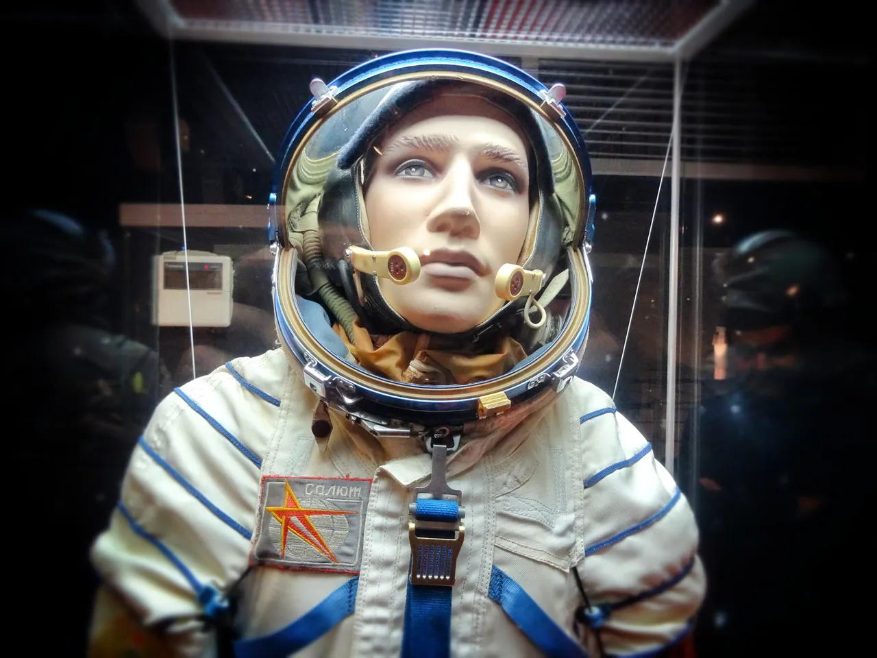 An russian astronaut, called ”Kosmonaut”