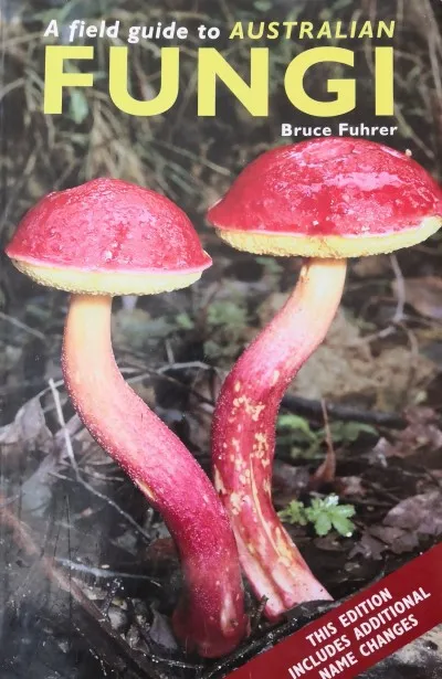 ‘A field guide to Australian Fungi’ by Bruce Fuhrer.