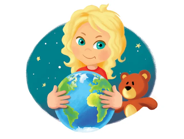 Lala-holding-world.png