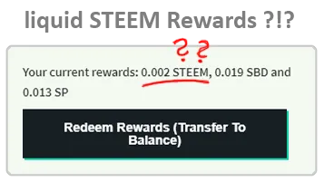 liquid steem in author rewards