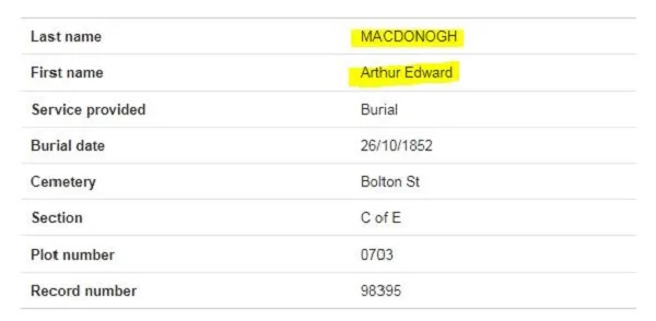 macdonogh burial.JPG