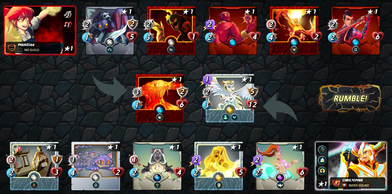 Splinterlands Account Screen Capture