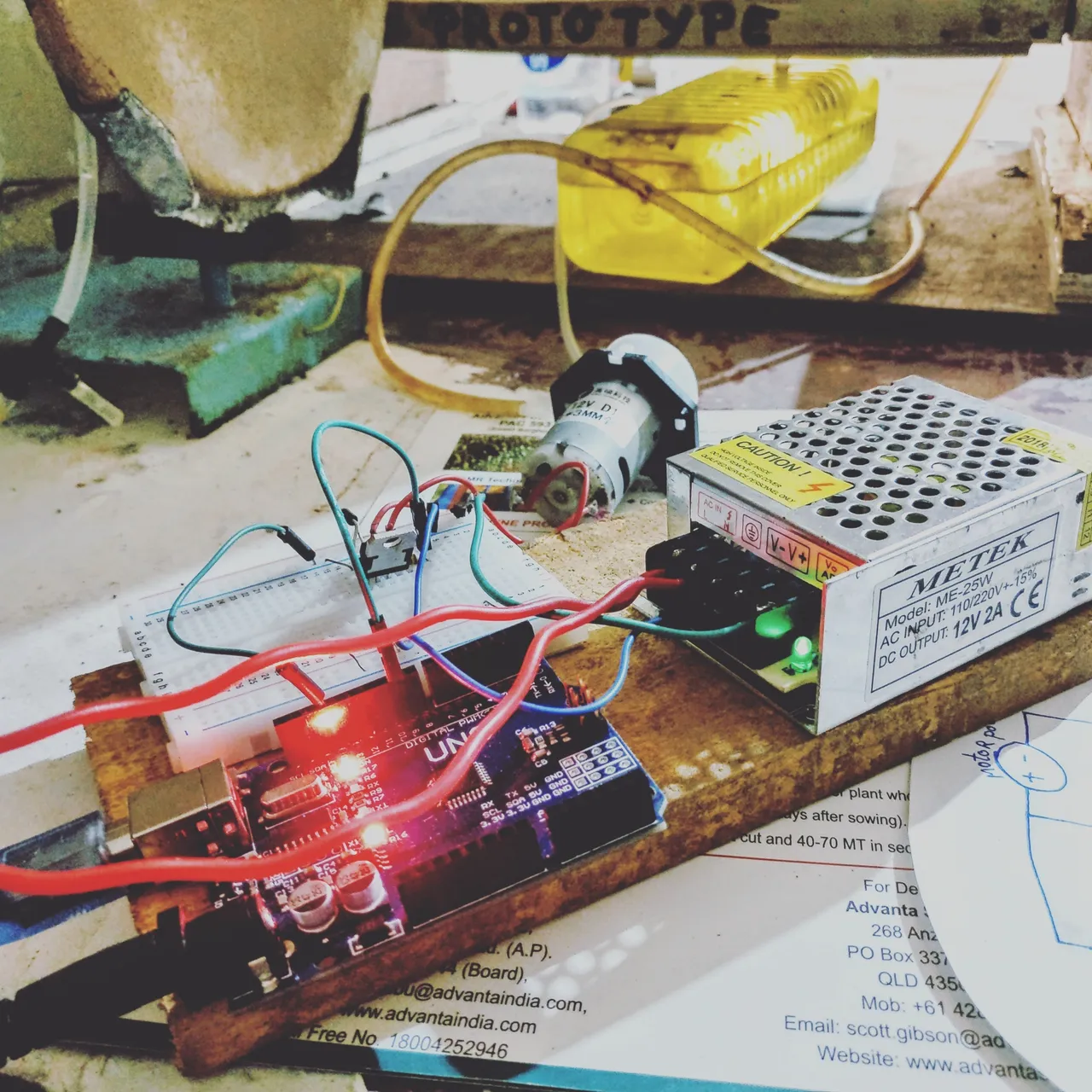 101 arduino peristaltic pump timer!