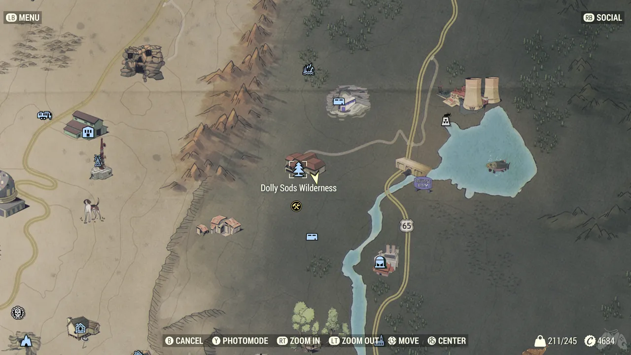 Fallout 76 Tick Blood Location Dolly Sods Wilderness.png