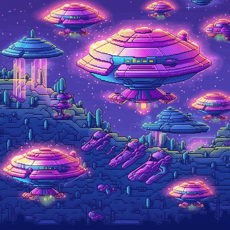 ackza_colorful_8_bit_pixelart_of_pleideian_beamship_flying_sau_6776c28c.png