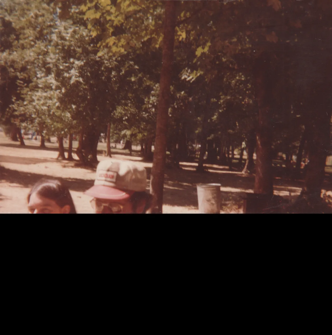 1980-08-22 - Friday - Jim, Karen, Ann Pickell, outside, picnic, park, could be camping, but not sure exactly where or what-2.png