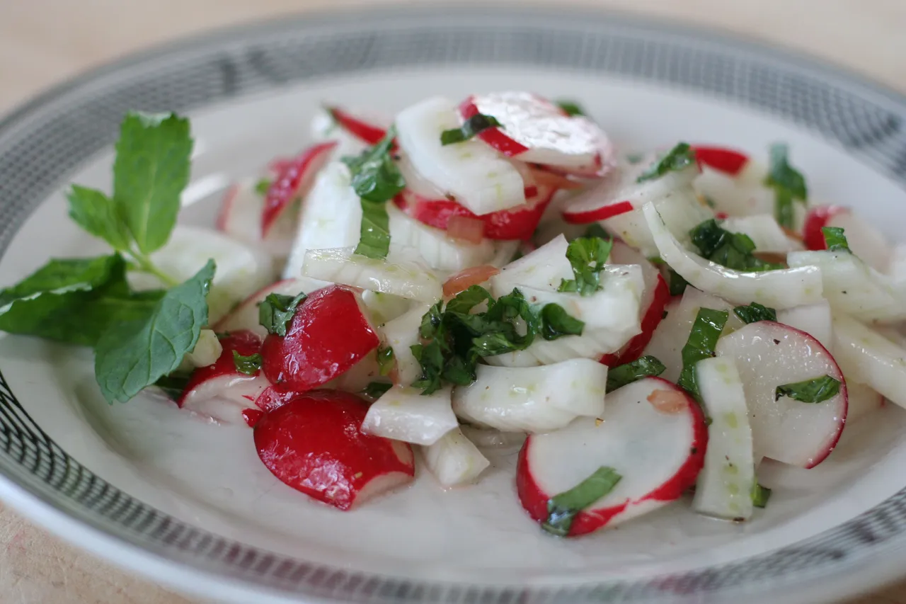 Fennel and Radish Salad. Photo by cookingwithdrew