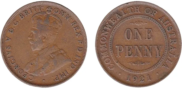 Australia 1921 One Penny