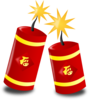Chinese Fireworks clip art