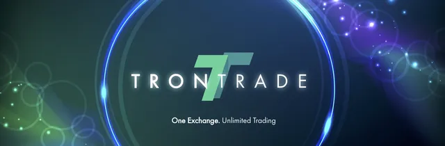 Image of trontrade.io homepage header