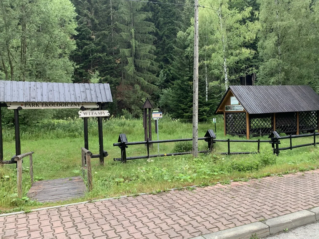 Park ekologiczny w Dolinie Roztoki