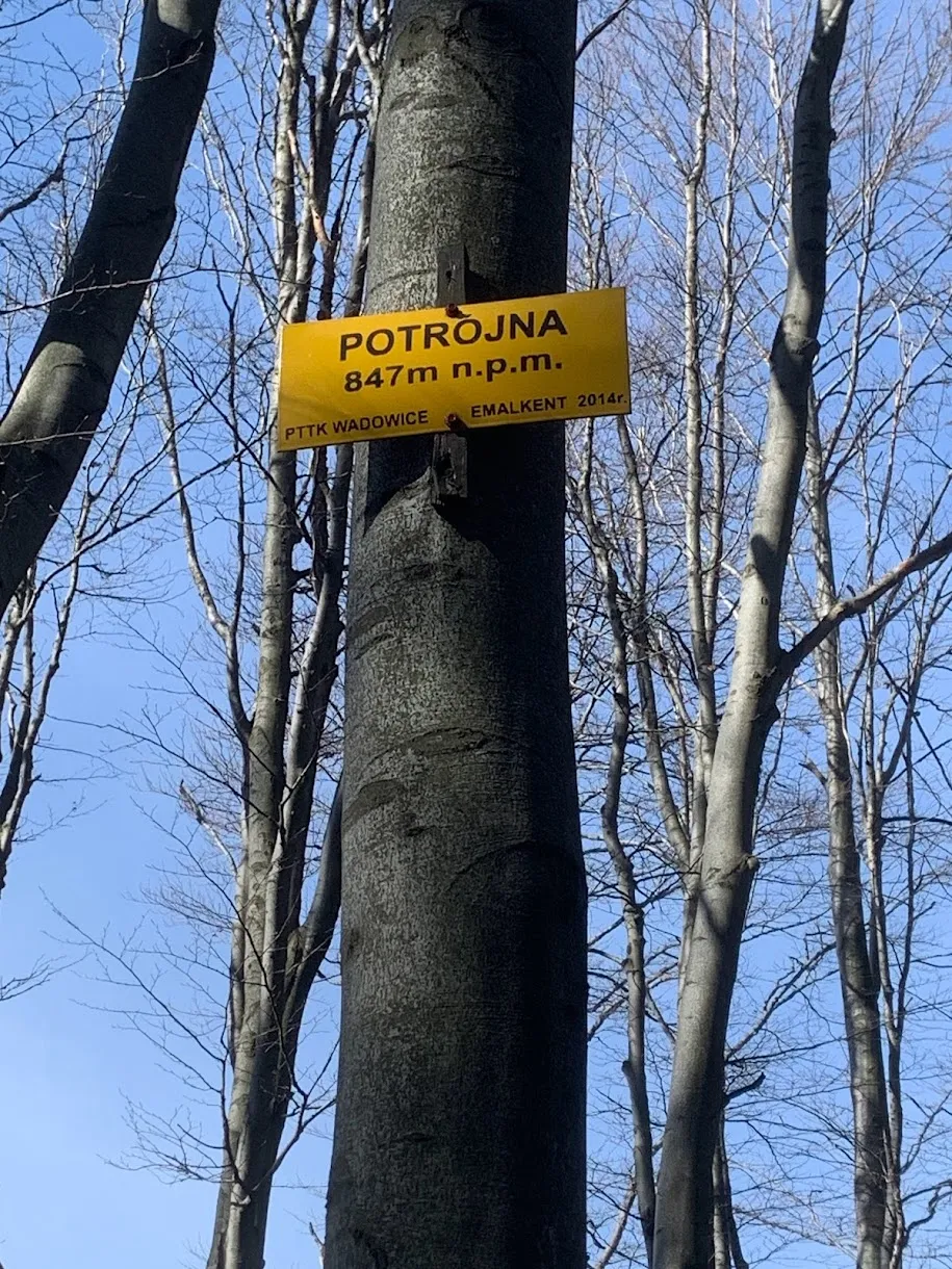 Potrójna, 847m n.p.m.