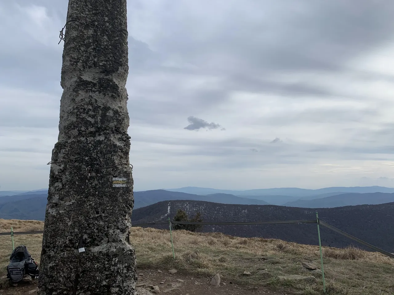 Wielka Rawka. Widok na południe (Słowacja)