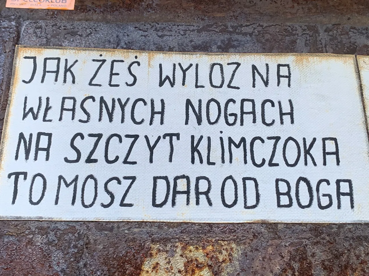 Klimczokowe mądrości