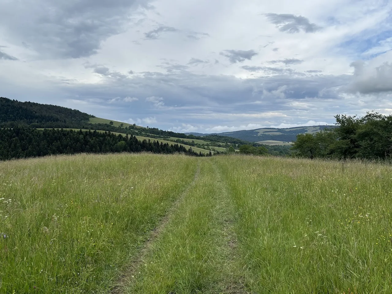 Beskid Niski, nad Przybyszowem