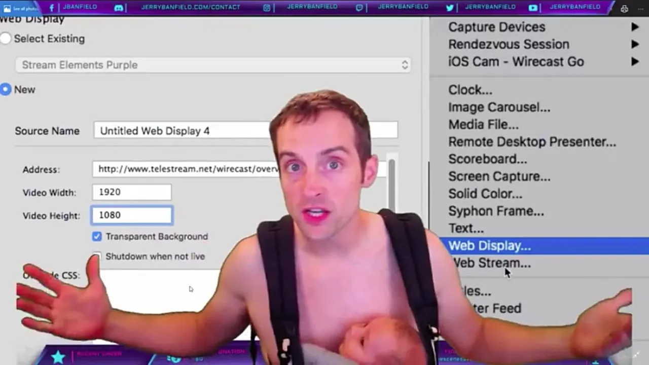 StreamElements + Wirecast Overlay Installation for Live Streaming on Twitch and YouTube!