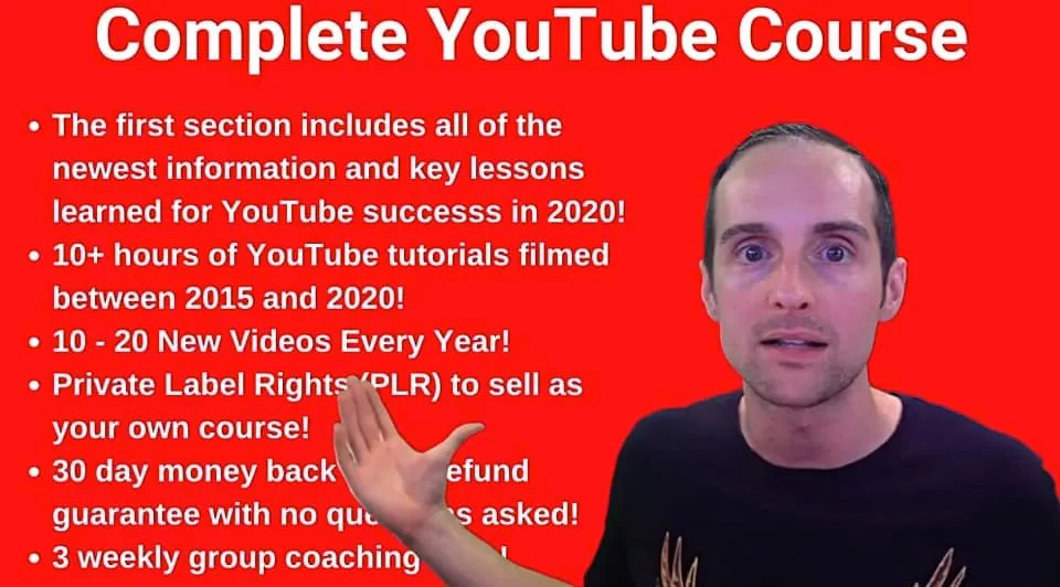 Complete YouTube course