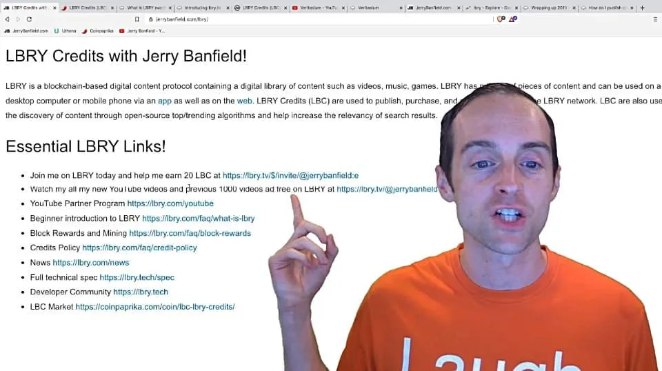 LBRY Credits for YouTubers and Content Creators