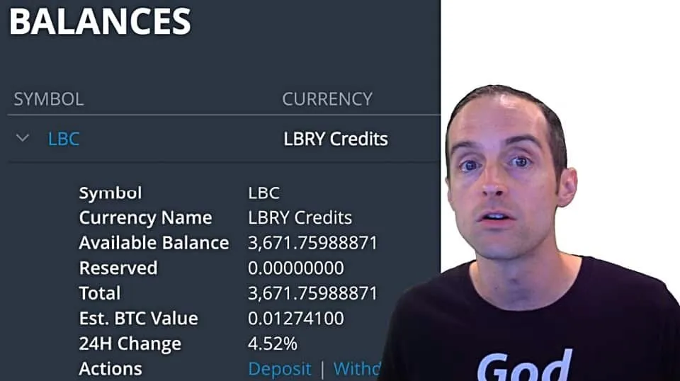 Bittrex LBC