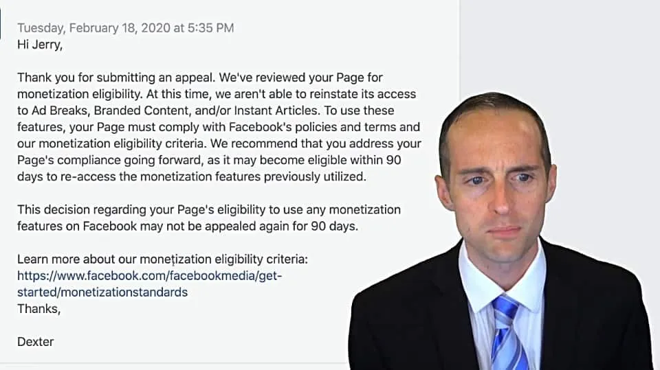 Appeal rejected