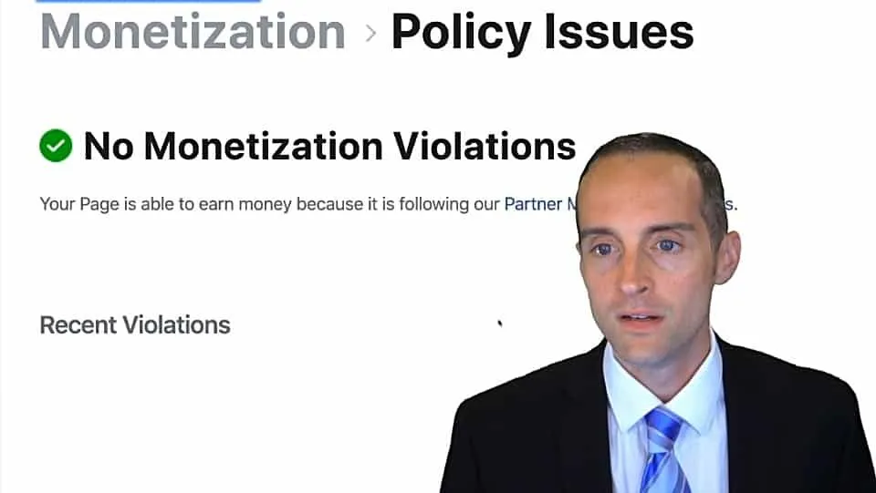 No monetization violation