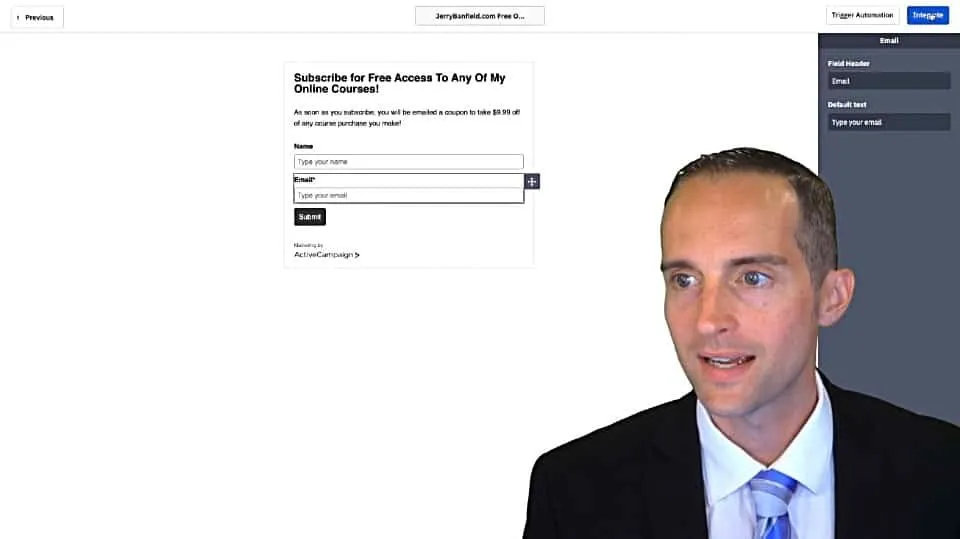 Email form
