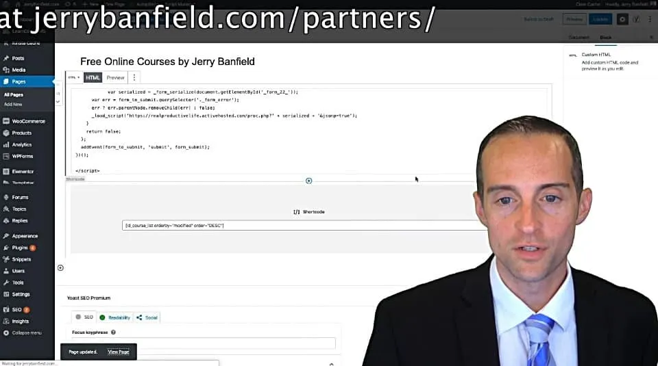 How To Convert YouTube Viewers to Email Subscribers with a Free Course and ActiveCampaign Forms!