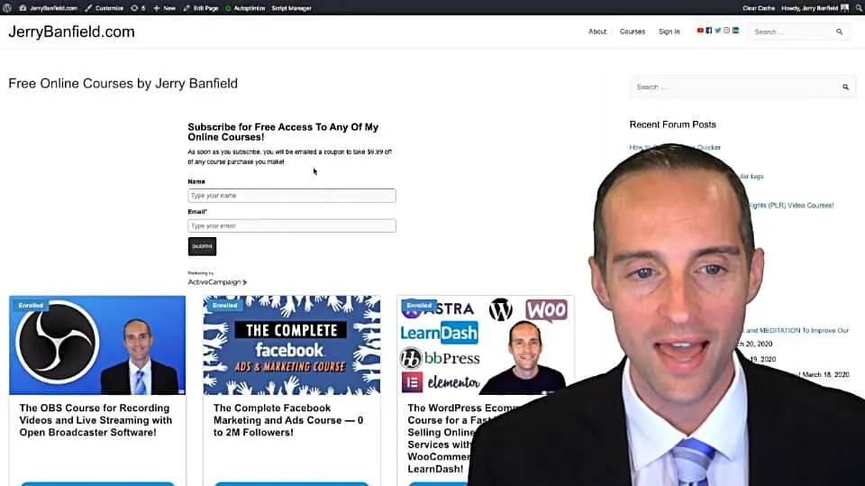 How To Convert YouTube Viewers to Email Subscribers with a Free Course and ActiveCampaign Forms!