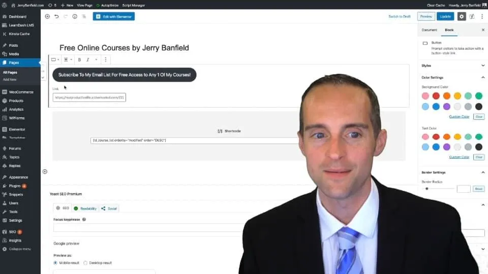 How To Convert YouTube Viewers to Email Subscribers with a Free Course and ActiveCampaign Forms!