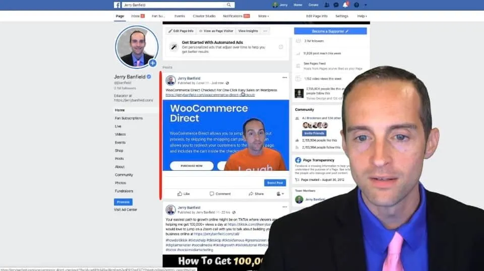 Facebook post