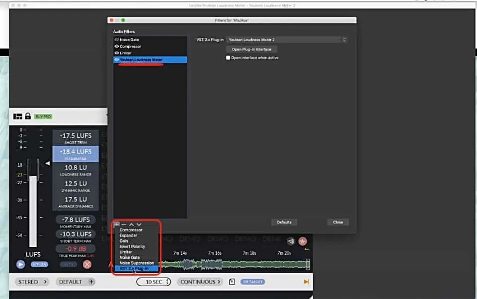 Set OBS Volume Perfectly with Youlean Loudness Meter!